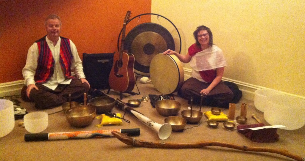 Heather Frahn and Stuart Rose - Therapeutic Sound and Music on Retreat